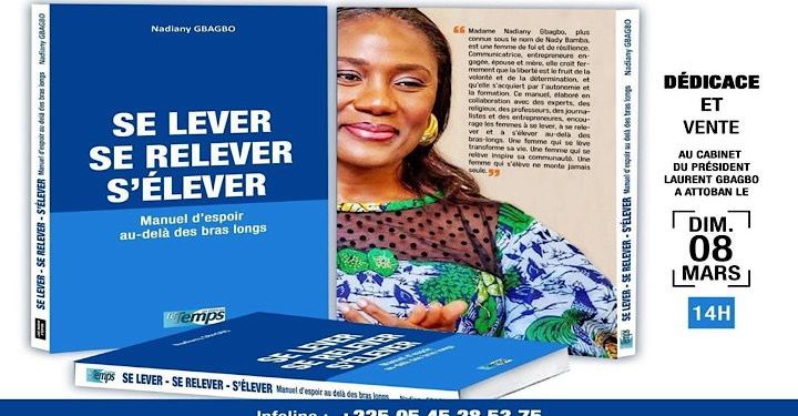 Nady Bamba, a annoncé la sortie de son nouveau livre, « Se lever se relever s’élever »