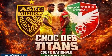 l’Asec Mimosas et l’Africa Sports d’Abidjan