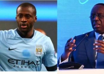 Yaya Touré et Macky Sall