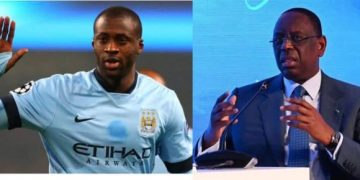 Yaya Touré et Macky Sall