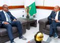 Le président de la FIF, Yacine Idriss Diallo, a reçu en audience ce samedi 14 mars 2026 à Abidjan une délégation de la FFF conduite par son président, Philippe Diallo