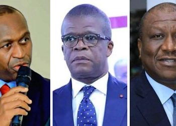 Consty Eka, Yves Zogbo et Hamed Bakayoko