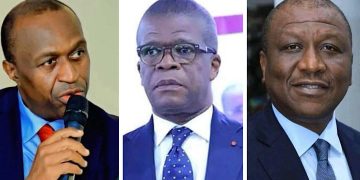 Consty Eka, Yves Zogbo et Hamed Bakayoko