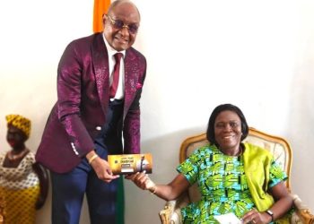 Gadji Celi a rendu une visite courtoise à Simone Ehivet Gbagbo, ancienne Première dame