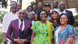 Gadji Celi a rendu une visite courtoise à Simone Ehivet Gbagbo, ancienne Première dame