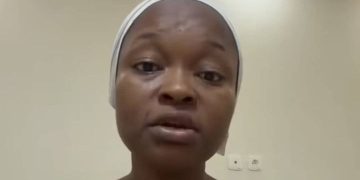 La directrice de l’orphelinat « Dieu peut tout faire » d'Agnibilékrou