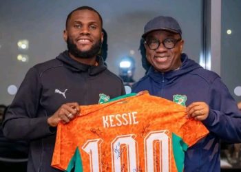 Le capitaine des Éléphants, Franck Kessié, a été honoré ce lundi 30 mars 2026
