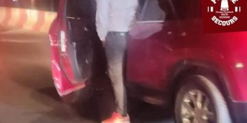 l’individu qui avait uriné sur le 4e pont a été interpellé par la gendarmerie dans l’après-midi du 3