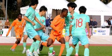 La sélection ivoirienne a conclu la phase de groupes du Mondial Football de Montaigu sur une note positive, en s’imposant 1-0 face à la Chine