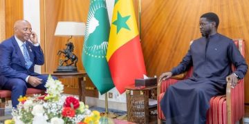 Patrice Motsepe et Diomaye Faye