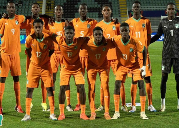 L'équipe U17 de la Côte d’Ivoire