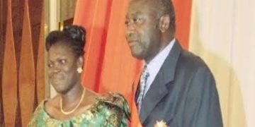 Simone Ehivet Gbagbo et Laurent Gbagbo