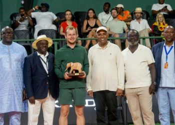 Le joueur belge Gauthier Onclin y a confirmé son excellente forme en remportant le trophée, signant ainsi un doublé remarquable après sa victoire au Challenger 50 dans le cadre du Côte d’Ivoire Tennis Open