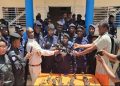 Boubacar Diallo, présenté comme le chef d’un gang de six personnes interpellées pour plusieurs attaques à main armée