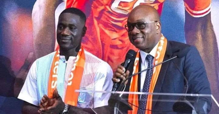 Emerse Faé et Idriss Diallo