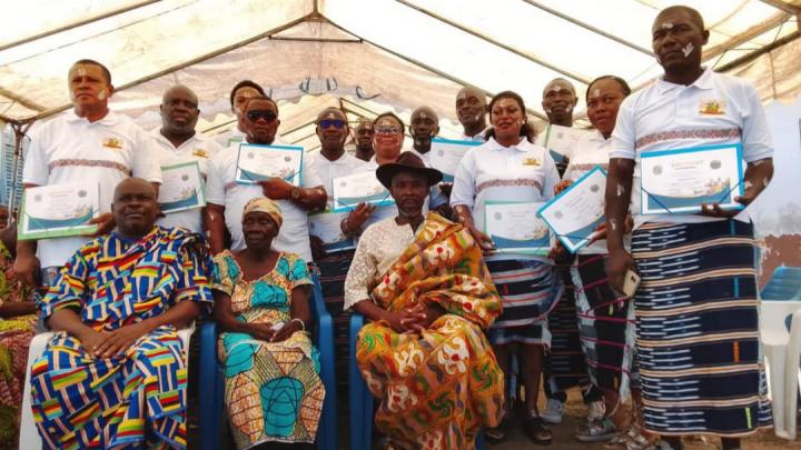 La génération traditionnelle du village ébrié d’Audoin-Assandin