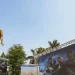 une statue géante de Lionel Messi