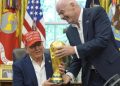 Donald Trump et Gianni Infantino