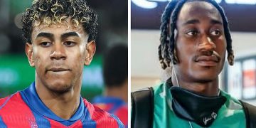 Lamine Yamal et Yan Diomandé