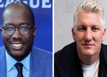 Malick Traoré et Bastian Schweinsteiger