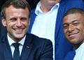 Emmanuel Macron et Mbappé