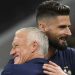 Olivier Giroud et Didier Deschamps