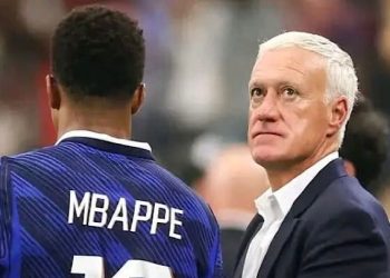 Mbappé et Deschamps