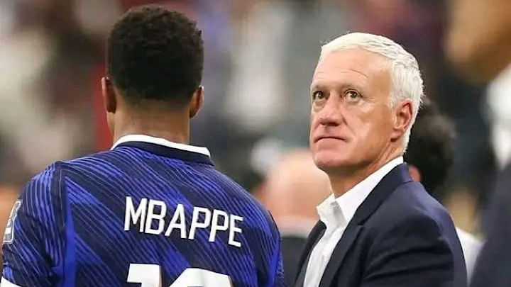 Mbappé et Deschamps