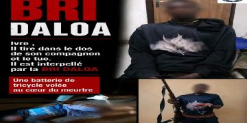 Un drame s’est produit dans la région de Daloa où une dispute liée à un partage d’argent aurait conduit à un homicide