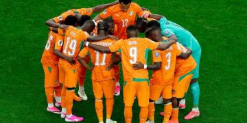 L'équipe de Côte d'Ivoire