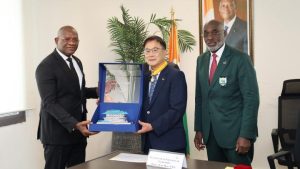 Le ministre des Sports a reçu en audience, le lundi 6 juillet 2026, une importante délégation de l’Académie mondiale de taekwondo (Kukkiwon)