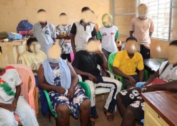 La Police municipale de Ouagadougou a interpellé douze jeunes, âgés de 13 à 19 ans, dans une villa du quartier Kouritenga