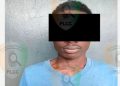 un individu soupçonné de sextorsion en ligne