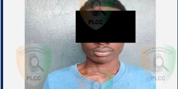 un individu soupçonné de sextorsion en ligne