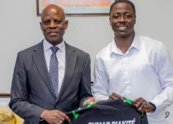 Oumar Diakité a été reçu, jeudi 23 juillet 2026, par le ministre de l’Enseignement supérieur et de la Recherche scientifique, professeur Adama Diawar