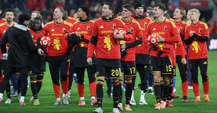 L'équipe de la Belgique